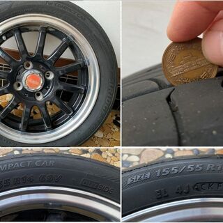 軽自動車♥S/CADAホイール！傷ありますm(_ _)m