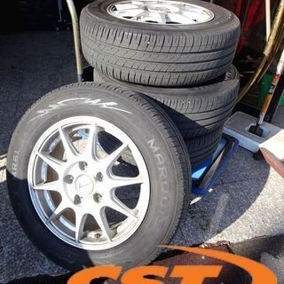 ☆CST☆サマータイヤ＆ホイール MARQUIS MR61/マーキス □195