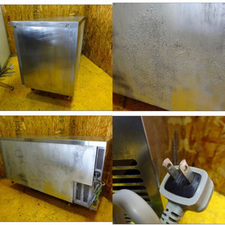 (H211-0)ホシザキ 業務用 テーブル形 冷蔵庫 台下冷蔵庫 RT-150SNE 2008年製 W1500D600H800 2ドア 100V 329L 中古 厨房