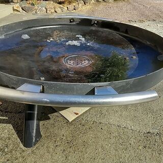 BBQとファイヤーピットの両機能を搭載(ダイレクトデザイン) スペースブレーザー800