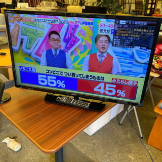 ◎HE-198⭐️説明文必読‼️SHARP 液晶カラーテレビ　2018年製