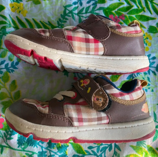 アンパンマンフレックスジョイントスニーカー靴17 0 茶 あんこ 鵜沼宿のキッズ用品 子供用 シューズ の中古あげます 譲ります ジモティーで不用品の処分