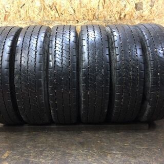 DUNLOP SP430 225/90R17.5 127/125L】トラックタイヤ 6本【TOPY DM2H