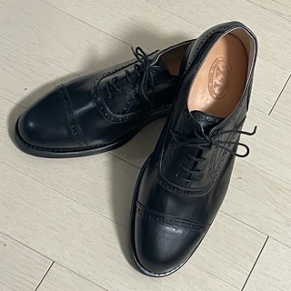 【ネット決済】【お値下げ】新品　職人手作り　革靴　ビジネスシューズ　黒