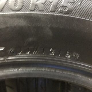 BS NEXTRY 205/70R15 15インチ 夏タイヤ 4本 2018年製 グランビア 