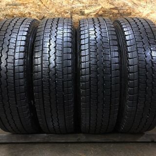 【DUNLOP SV01 195/80R15 107/105L LT】スタッドレス【Weds KEELER ウェッズ 15インチ 6J6HPCD139.7+33】ハイエース等　(VTJ292) クレジットカード QR決済可能