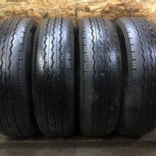 【BS RD-613 195/80R15 107/105L LT】夏タイヤ【KYOHO 弐百式 イエローリムストライプ 15インチ 6J6HPCD139.7+33】　(VTH368) クレジットカード QR決済可能