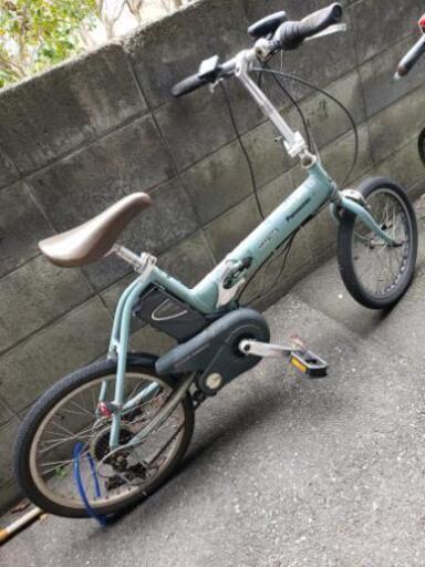 ★お引き取り者様決定しました★パナソニック Panasonic 折りたたみ 電動自転車