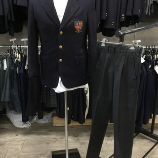 【ネット決済】八王子市立七国中学校　男子制服　リユース【クローゼット】