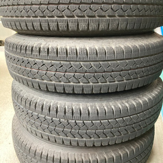 トヨタ純正 プロボックス サクシード バリ山 スタッドレス 155/80R14