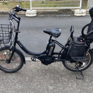黒系 YAMAHA パスバビー 電動自転車 自転車