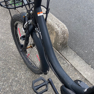 自転車 黒系 YAMAHA パスバビー 電動自転車
