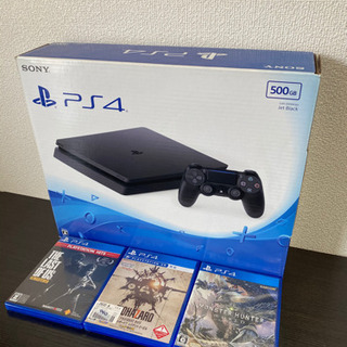 PS4＋ソフト3本