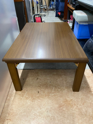 フラット式ヒーター　折りたたみテーブル　リサイクルショップ宮崎屋21.2.12 即発可能＊ フラット式ヒーター 折りたたみテーブル リサイクル