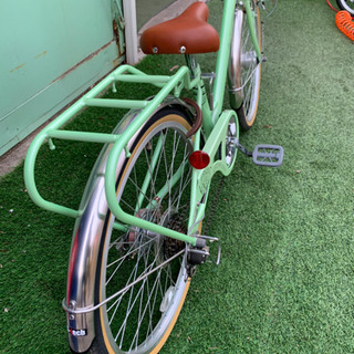 新車 22インチ子供自転車 6段変速 自動点灯ライト付き