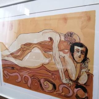 1980池田満寿夫☆肉筆サイン有リトグラフ