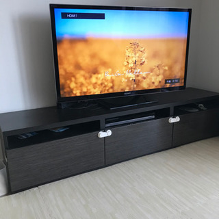 【ネット決済・配送可】IKEA テレビ台　イケア　テレビボード　180