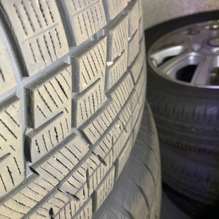 215/65R16 IG60バリ山アルミ付き