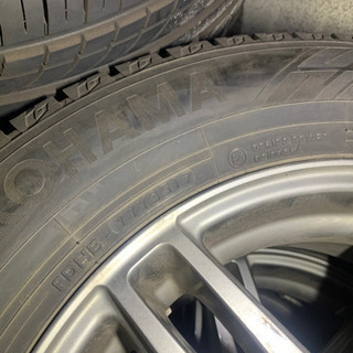 215/65R16 IG60バリ山アルミ付き