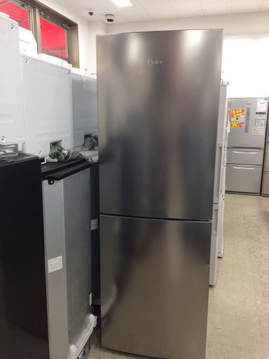J489 [クリーニング済み]★6ヶ月保証付！ Haier ハイアール 冷凍冷蔵庫 270L JR-NF270A  2017年製