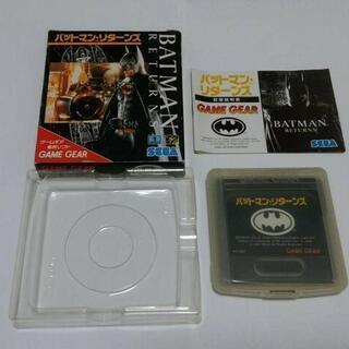 ☆<超激レア>中古ゲームギアソフト『バットマン・リターンズ』箱・...