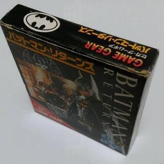 ☆<超激レア>中古ゲームギアソフト『バットマン・リターンズ』箱・説明書有り☆ ☆<超激レア>中古ゲームギアソフト『バットマン・リターンズ』箱・説明