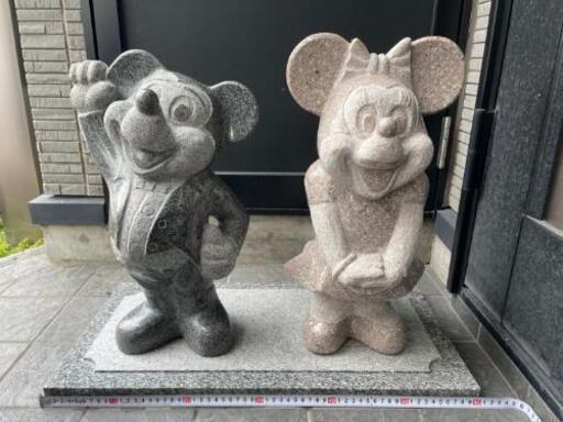 ミッキーとミニーの石像 50000円 www.pa-bekasi.go.id