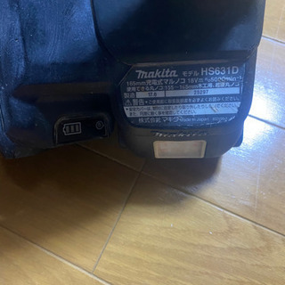 マキタ丸のこ　18v 電池付き