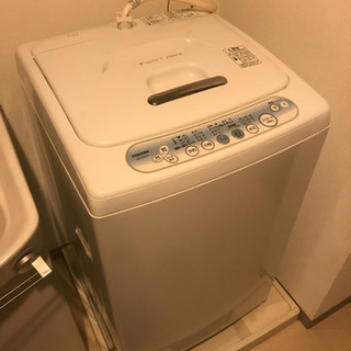 東芝の洗濯機　1〜2人暮らしにぴったり5kg,48L