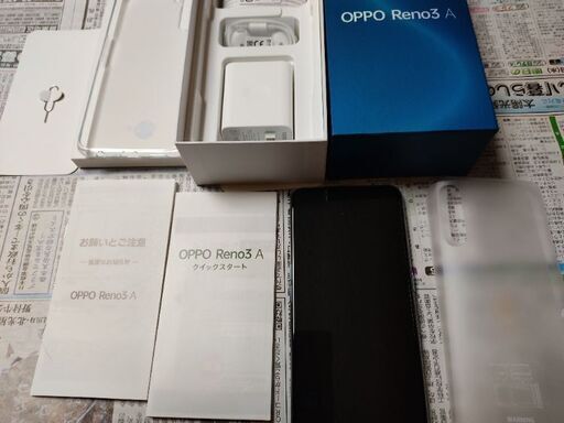 OPPO Reno3 A ワイモバイル 開通確認のみ SIMロック解除済 その２