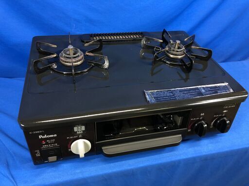 【動作保証60日付】Paloma 2014年 IC-33BE9-L LPガステーブル 56cm幅【管理KRG122】