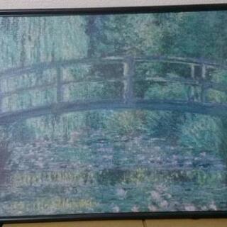 橋の風景画パズル 1000ピース 完成品 額付き