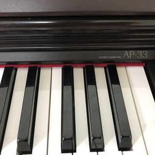 楽器 CASIO AP-33 電子ピアノ、高さ調整椅子セット