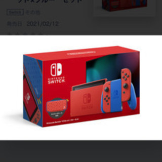 Nintendo switchマリオカートブルーセット❗️