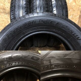 TOYO PROXES CF2 SUV 175/80R15 15インチ 夏タイヤ 4本 2018年製 バリ