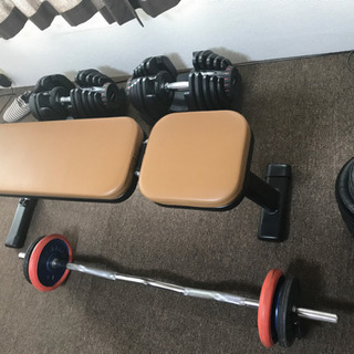 可変式ダンベル、インクラインベンチセット Amazon | GOGOJUMP 調節可能ダンベル24kg×2個セット + インク