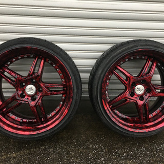 デュランダル19インチホイール 深リム 段リム （3月限定値下げ中）