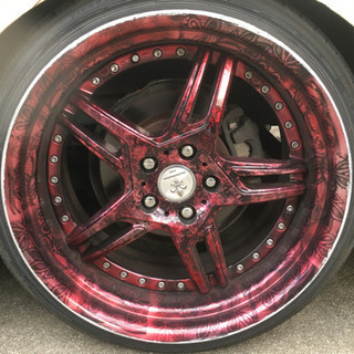 デュランダル19インチホイール 深リム 段リム （3月限定値下げ中）