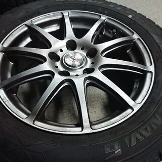 【取引中につき受付終了】グットイヤー ICENAVI6(2018製日本製)スタッドレス 205/60R16 16インチ  6.5J 114.3 