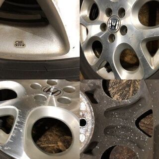 【DUNLOP ENASAVE EV504 215/60R17】夏タイヤ【ホンダ CR-V 純正ホイール 17インチ 6.5J5HPCD114.3+50】2016年製　(MTK42) クレジットカード QR決済可能