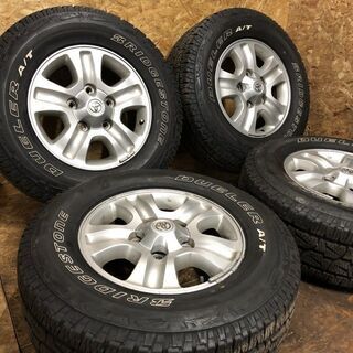 BS DUELER A/T 001 275/65R17】夏タイヤ【トヨタ ランクル100 後期 