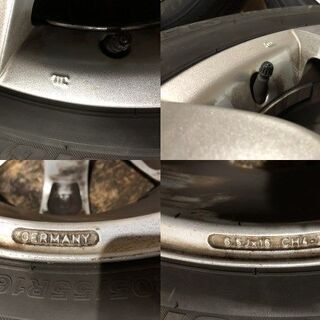 BS REGNO GR-XT 205/55R16】夏タイヤ 4本【Peugeot プジョー 307 純正 