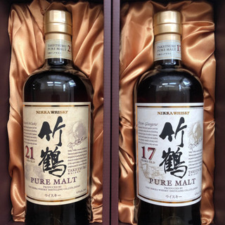 最終値下げ！　竹鶴17年 竹鶴21年 700ml 2本セット