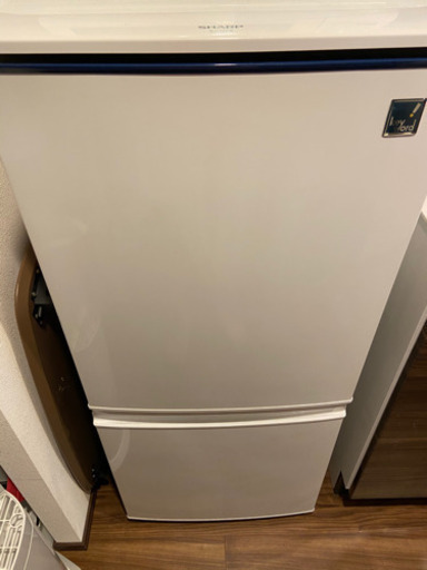 冷蔵庫 SHARP SJ-14E9 美品 シャープ ドア開き両方可能タイプ