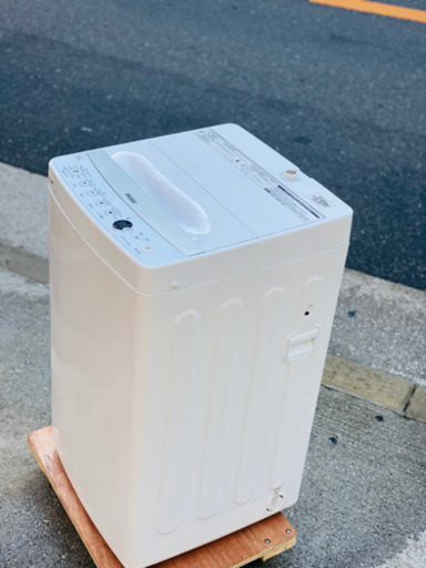 ハイアール 5．5kg全自動洗濯機 ホワイト JW-C55BE 2019年製