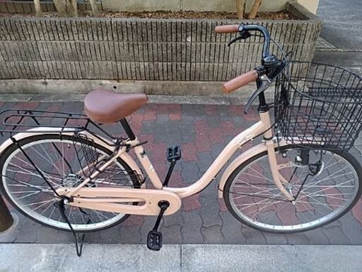 ⑤シンプル自転車26インチ