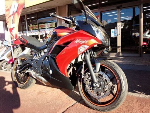 NO.3675　Ｎｉｎｊａ４００（ニンジャ）　水冷４サイクル２気筒エンジン　フューエルインジェクション　メタリックオレンジ＆ブラック　☆彡