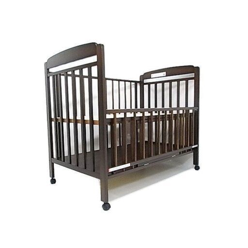 サワベビー　ＳＡＷＡＢＡＢＹ　アリアすのこハイベッド　ベビーベッド　新生児～２歳　ブラウン