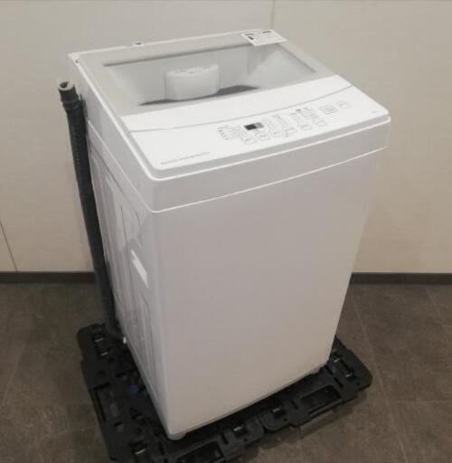 ■決定済◼️2019年製◼️ニトリ 6.0kg全自動洗濯機 ガラストップデザイン風乾燥機能 NTR60