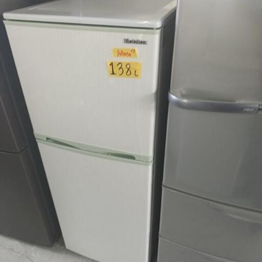 Elabiax 冷蔵庫 138L 9800円
